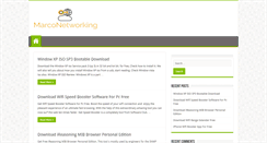 Desktop Screenshot of marconetworking.com